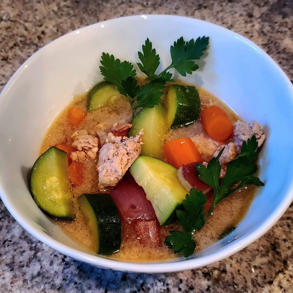 Hearty Ground Turkey&nbsp;Soup