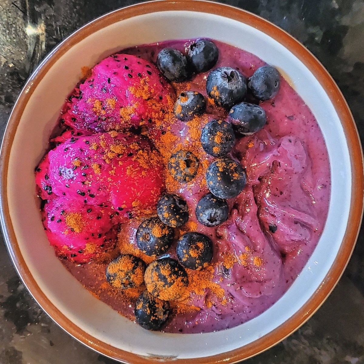 Almond Butter Berry Smoothie&nbsp;Bowl